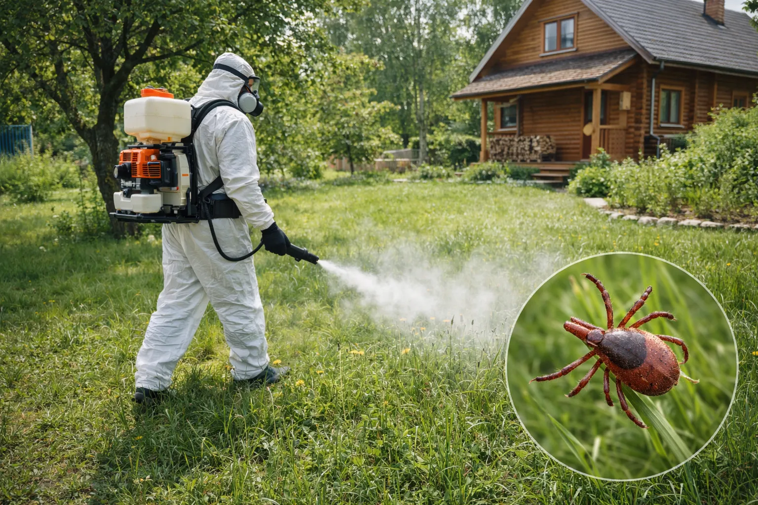 Уничтожение клещей эффективно