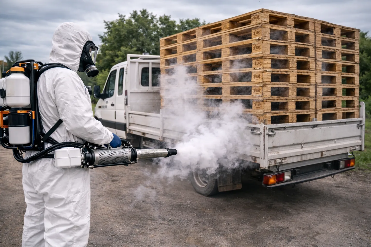фумигация поддонов эффективно